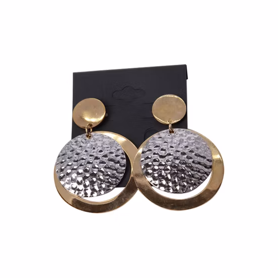 Straordinario orecchino in lega di gioielli di moda con pendente ovale