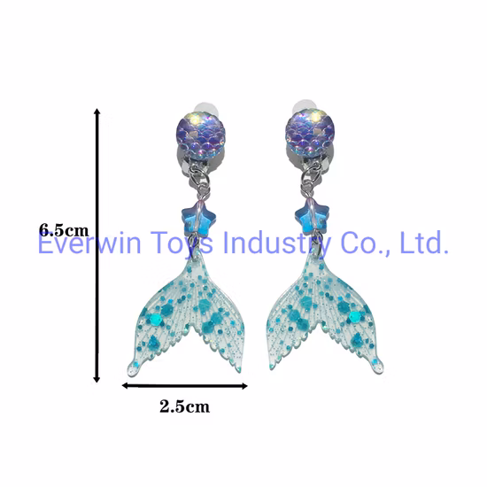 Forniture per feste in plastica per giocattoli Regalo per bambini Anelli per orecchie di pesce